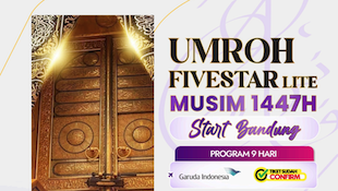 Five Star Lite 10 Hari Garuda Indonesia Start Bandung Landing Jeddah Out Madinah Free City Tour Thaif