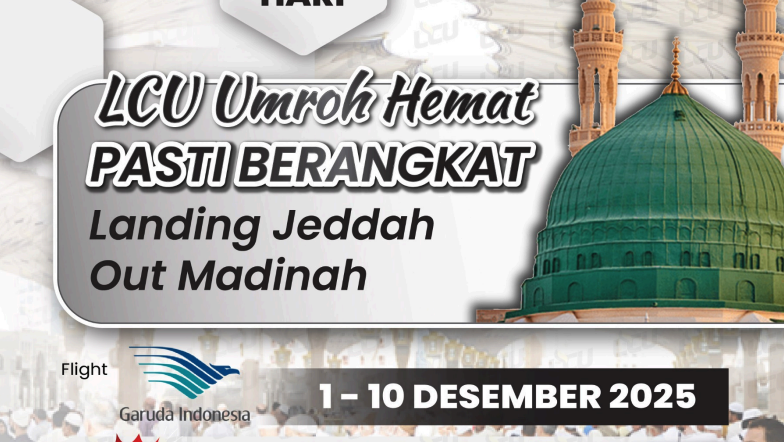 Last Call Umroh 10 Hari Garuda Indonesia Landing Jeddah Out Madinah