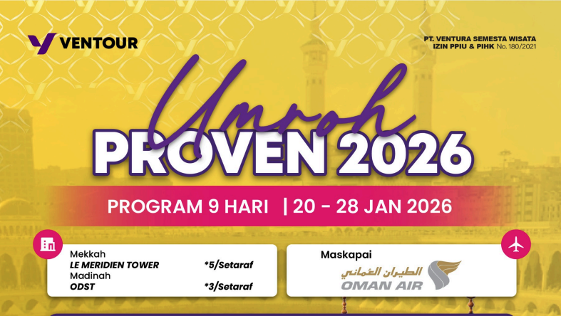 Proven 9 Hari Oman Air Special Sya'ban