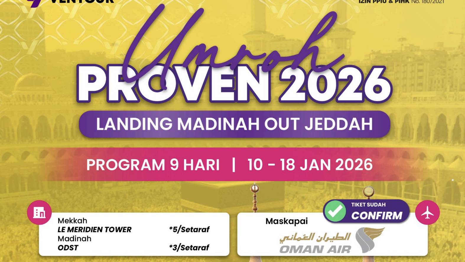 Proven Landing Madinah Out Jeddah 9 Hari Oman Air