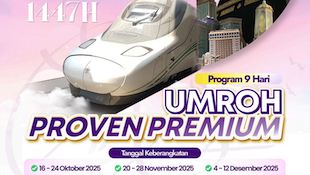 Proven Premium Landing Jeddah Out Madinah 10 Hari Garuda Indonesia