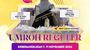 Reguler 9 Hari Oman Air